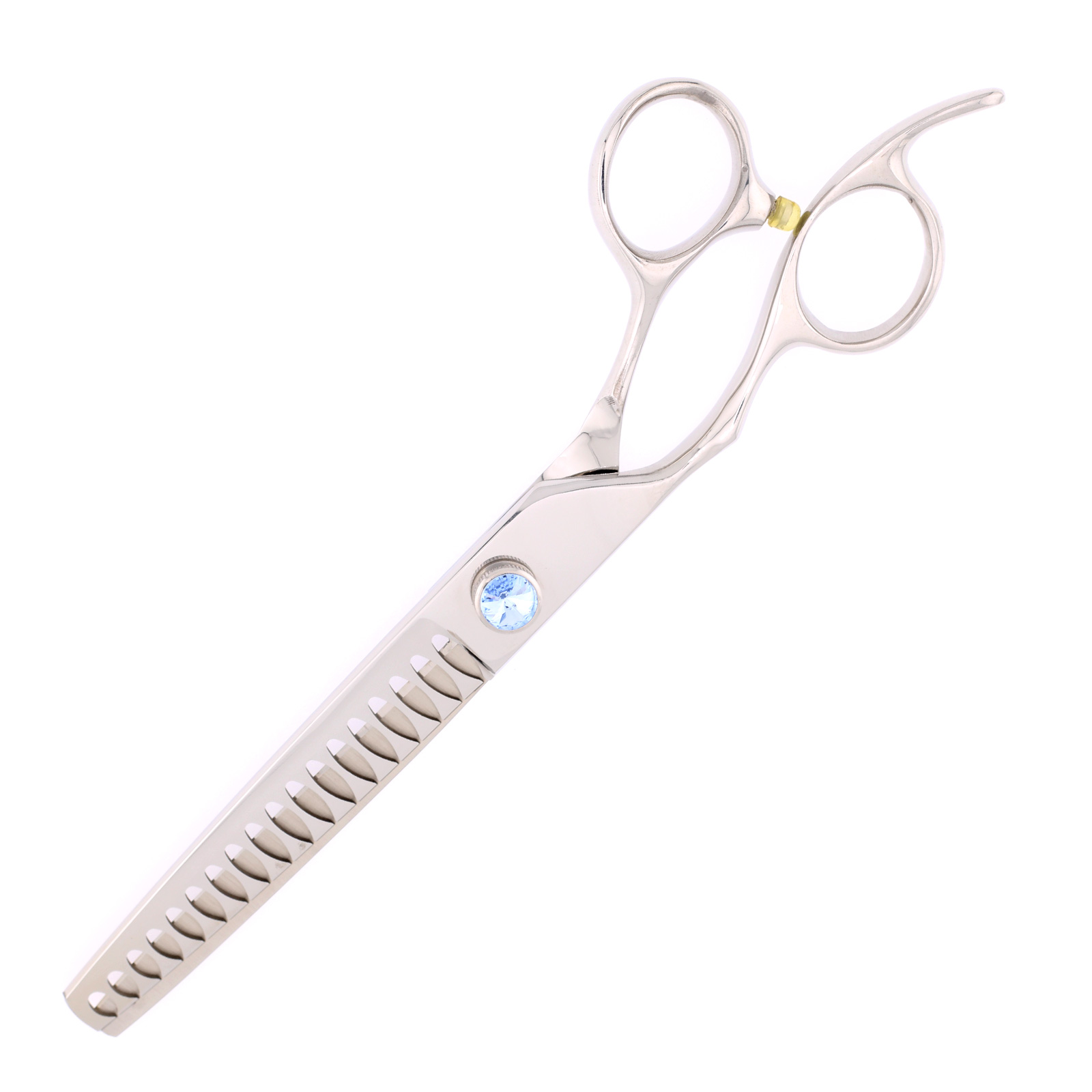 Titan Shears - Blue Stone Chunker Shears 7" 440C Convex LH image 1