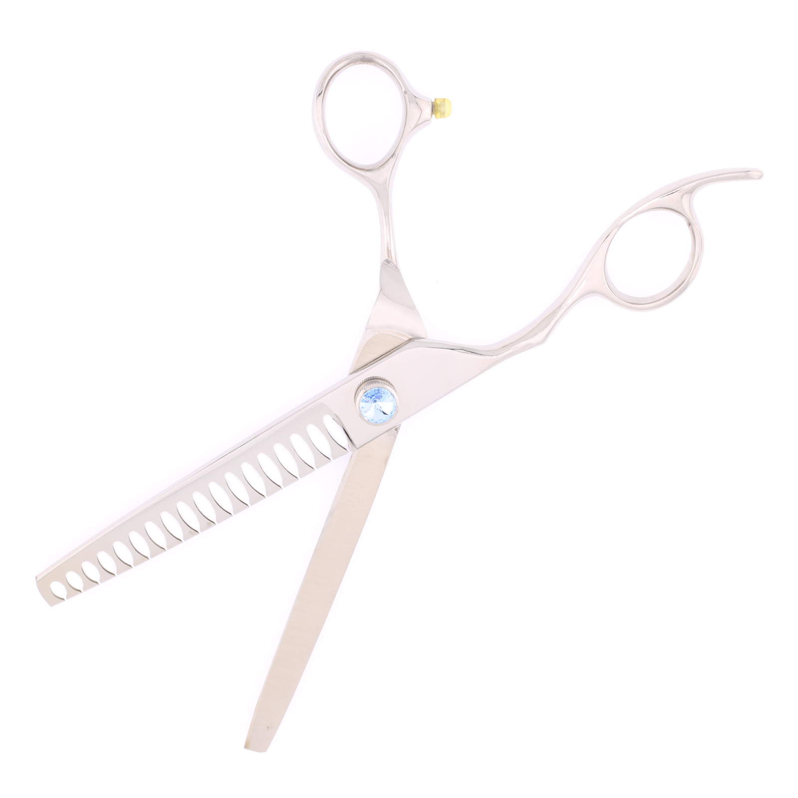 Titan Shears - Blue Stone Chunker Shears 7" 440C Convex LH image 2