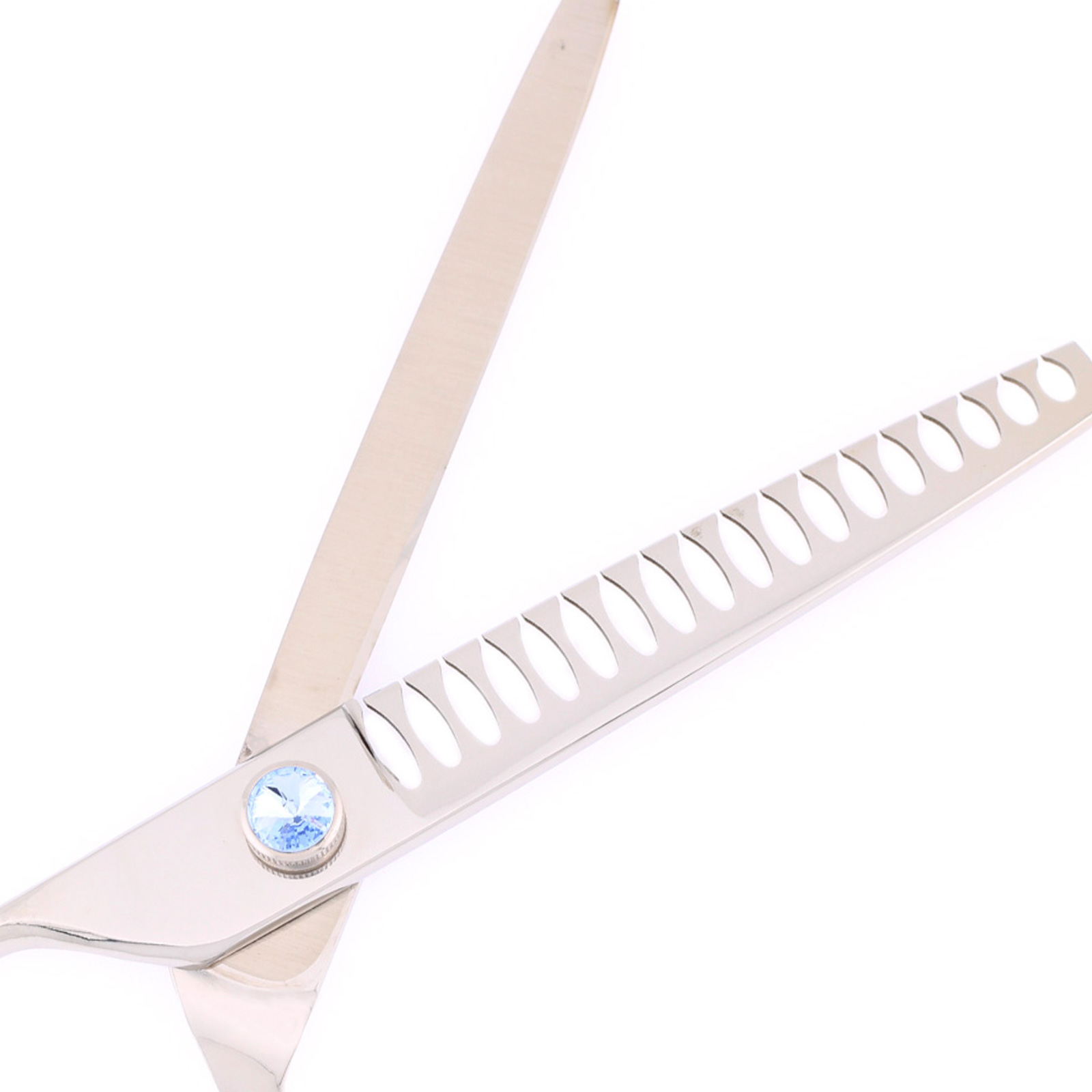 Titan Shears - Blue Stone Chunker Shears 7" 440C Convex LH image 3