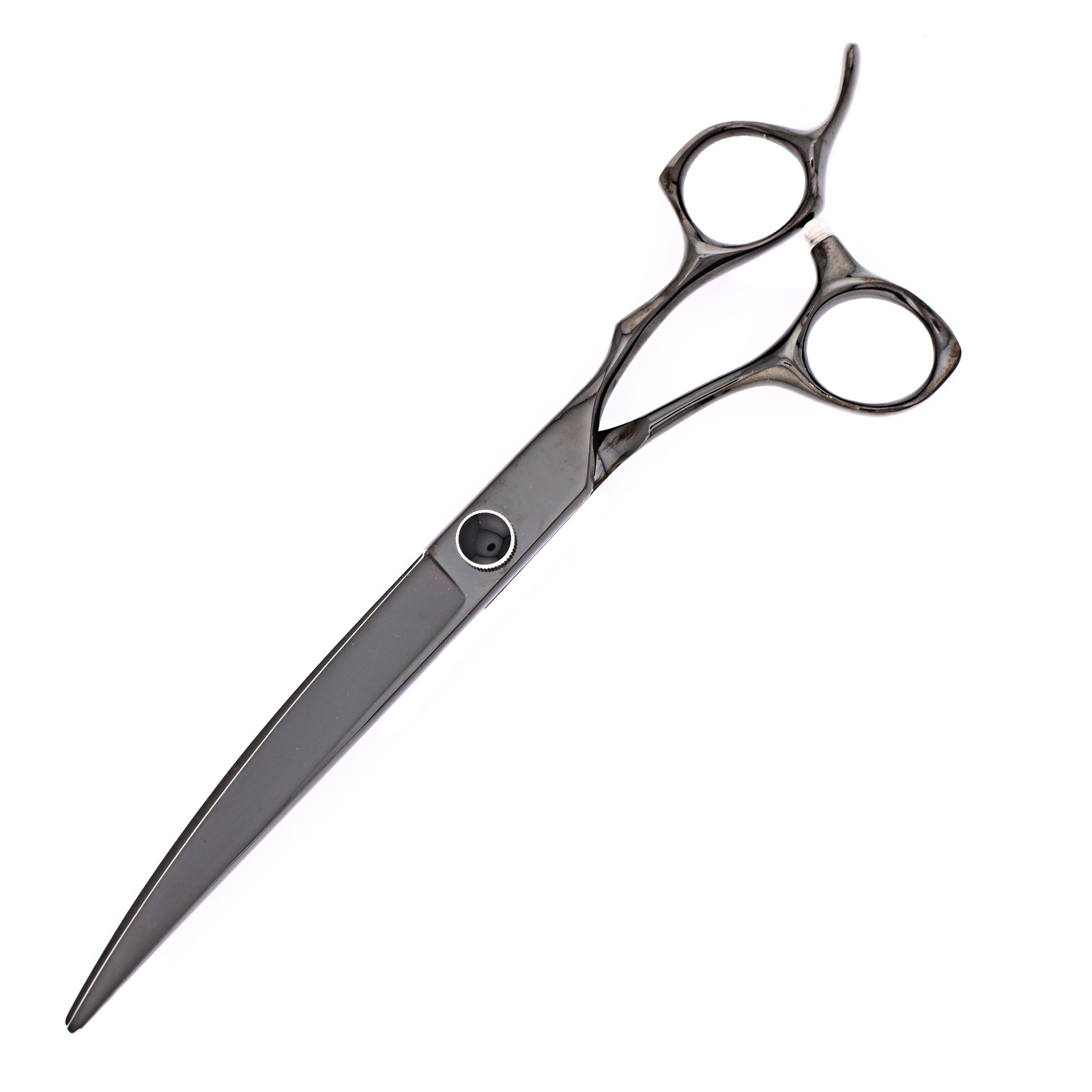 Titan Shears - Polaris Black Curved Shears 7.0" 440C Convex RH image 1