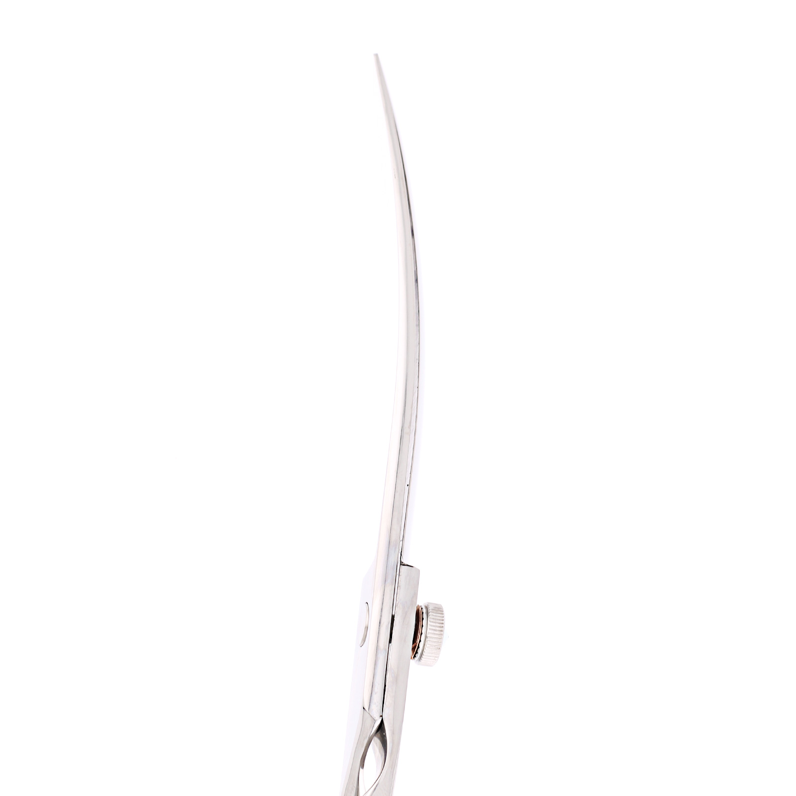 Titan Shears - Blue Stone Curved Shears 7" 440C Convex LH image 3