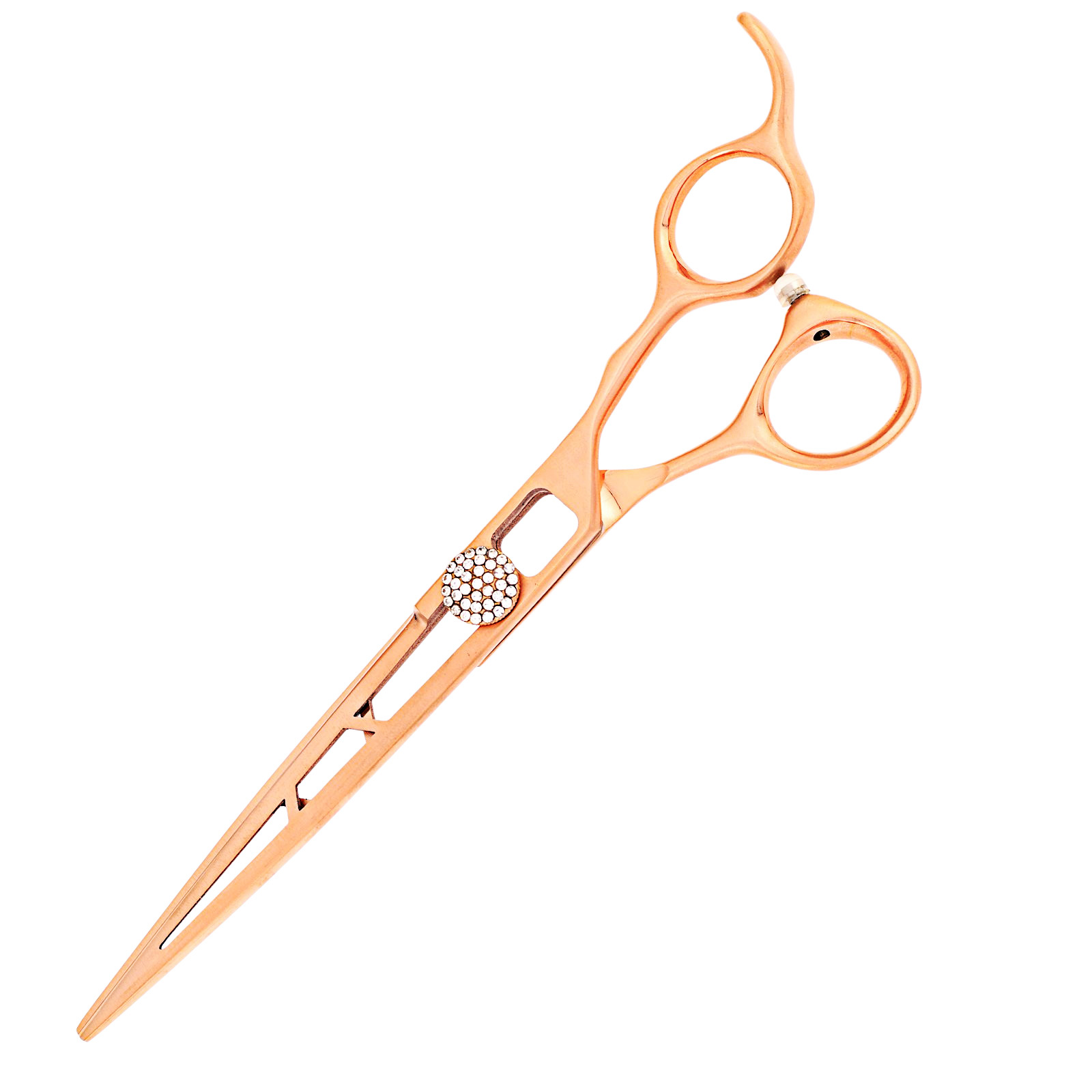 Titan Shears – Gold Sword Straight 7” 440C Convex RH OFF image 1