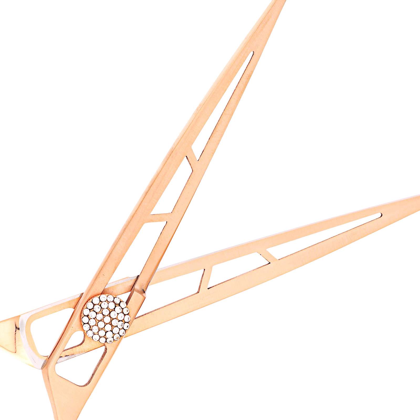 Titan Shears – Gold Sword Straight 7” 440C Convex RH OFF image 1
