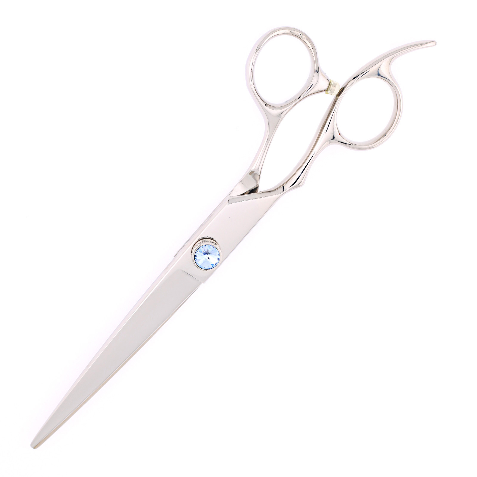 Titan Shears - Blue Stone Straight Shears 7" 440C Convex LH image 1