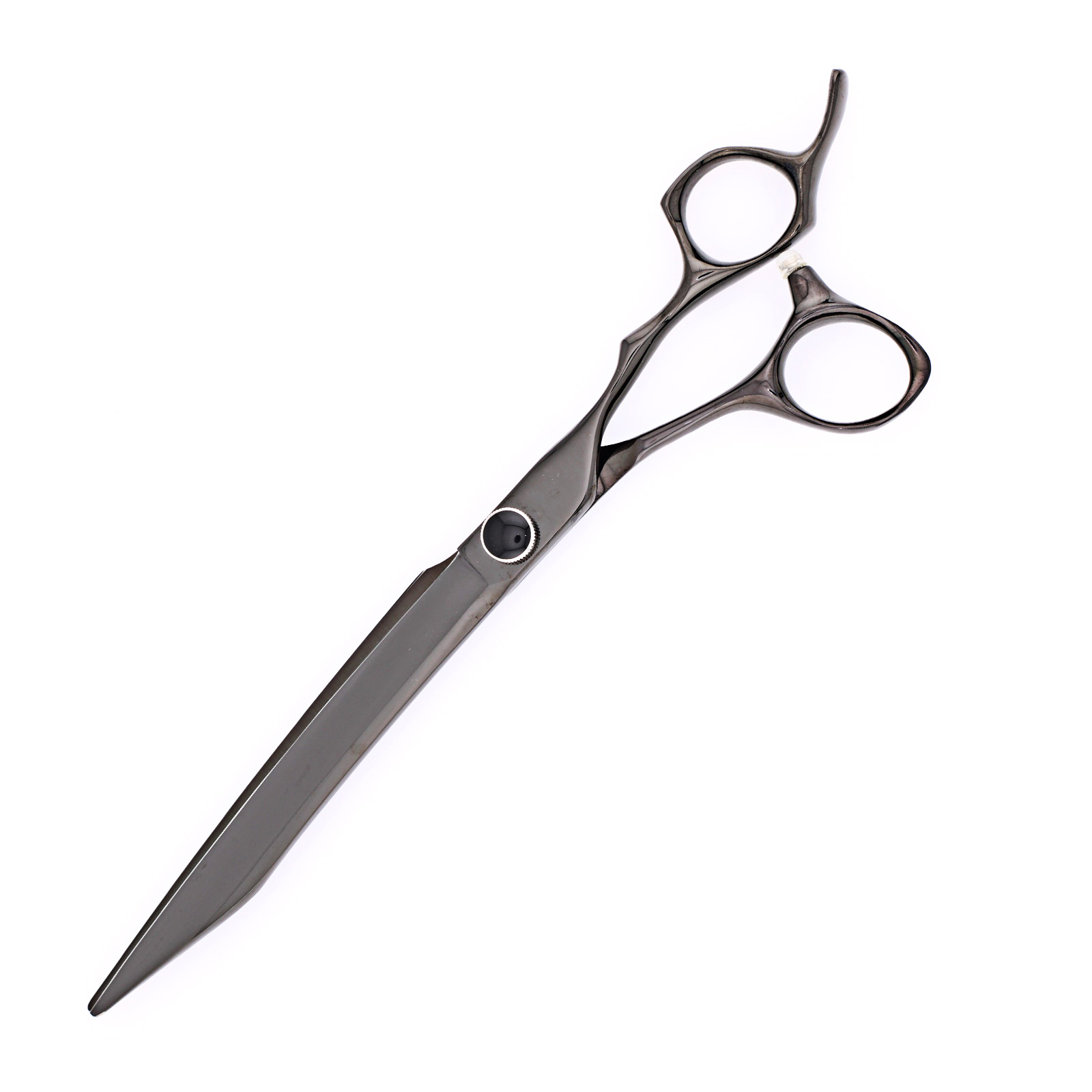Titan Shears - Polaris Black Straight Shears 8.0" 440C Convex RH image 1