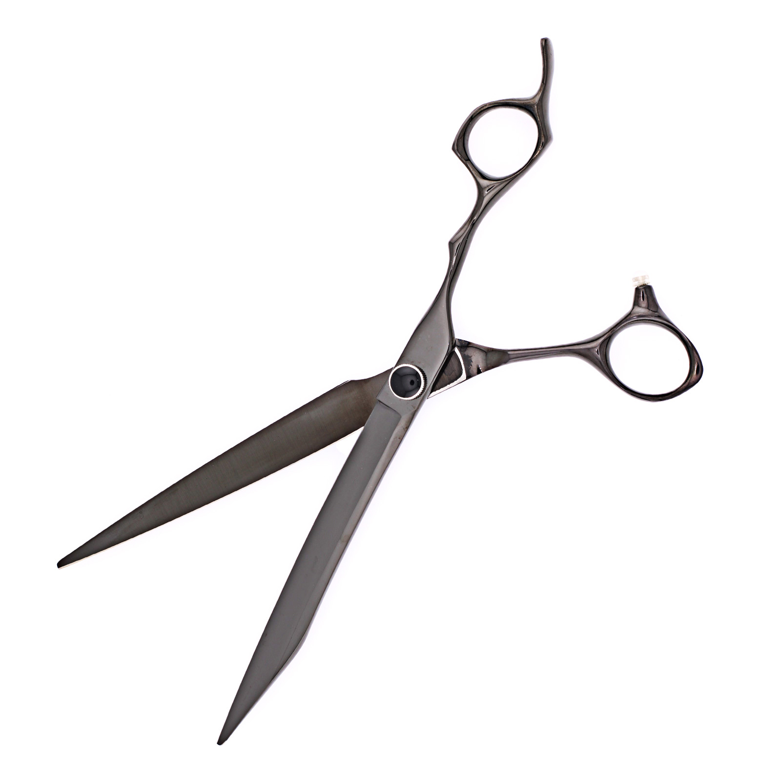 Titan Shears - Polaris Black Straight Shears 8.0" 440C Convex RH image 2