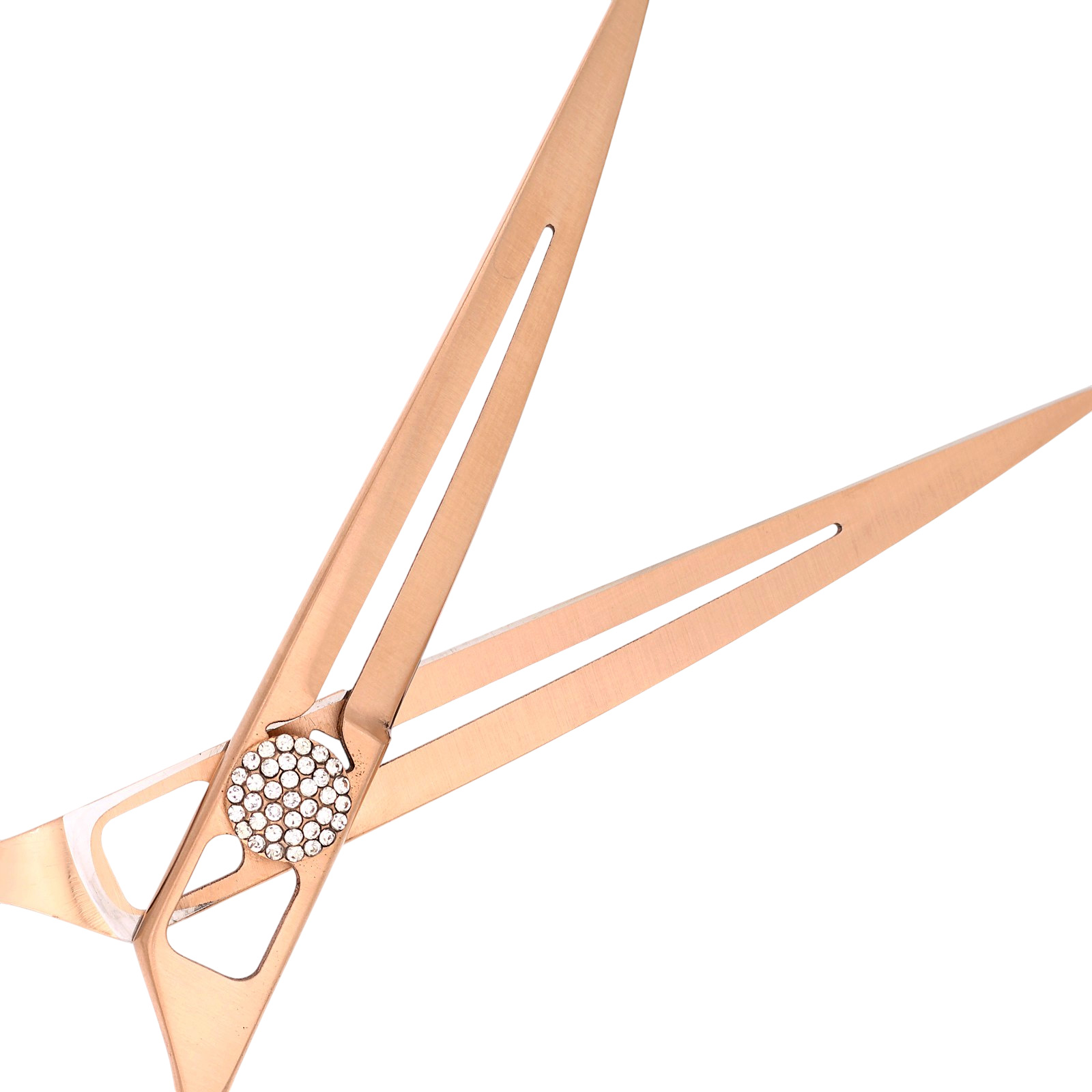 Titan Shears – Gold Sword Curved 7” 440C Convex RH STR image 3