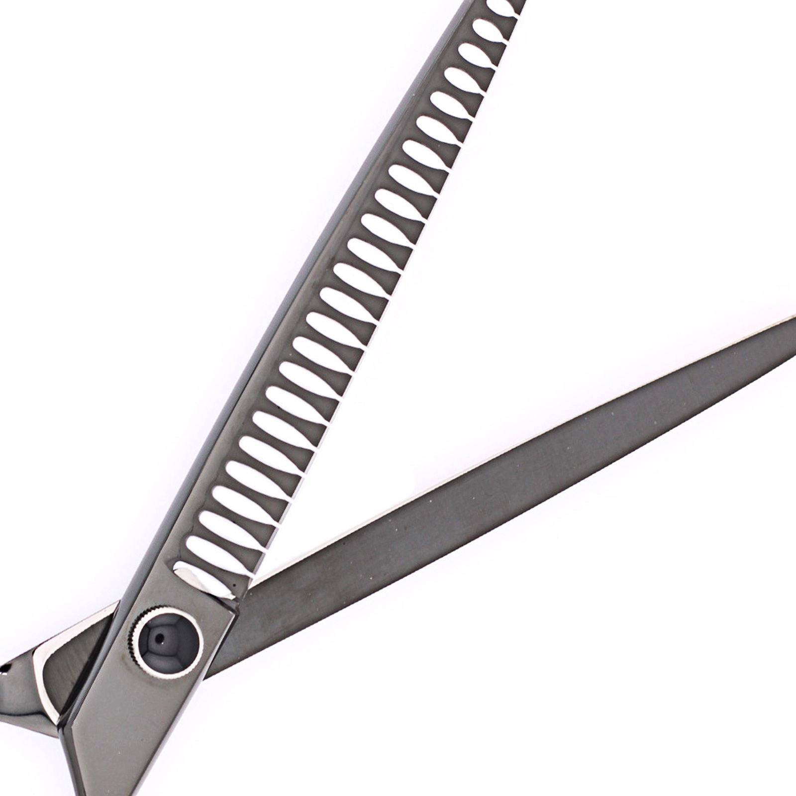 Titan Shears - Polaris Black Chunker Shears 24T 7.5” 440C Convex RH image 3