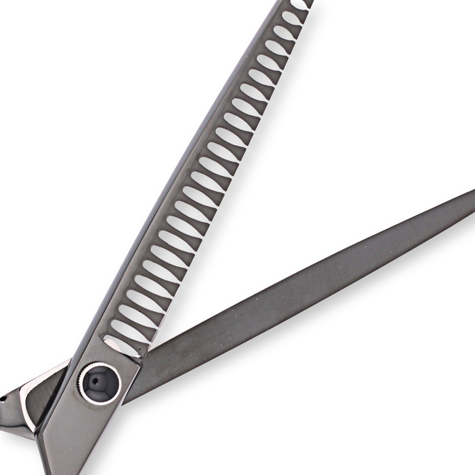 Titan Shears - Polaris Black Chunker Shears 24T 7.5” 440C Convex RH image 2